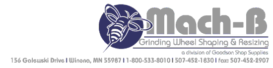 Mach's Grinding Wheel Shaping, Division of Goodson Shop Supplies