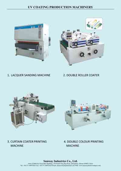 Sunway UV Coating Machines
